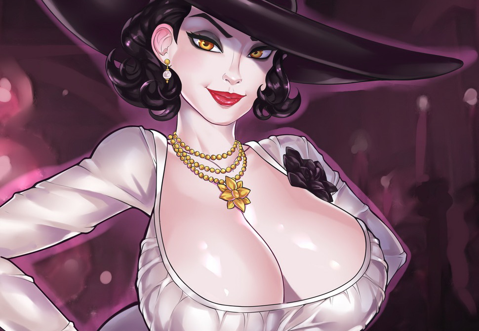 Lady Dimitrescu in toon xxx